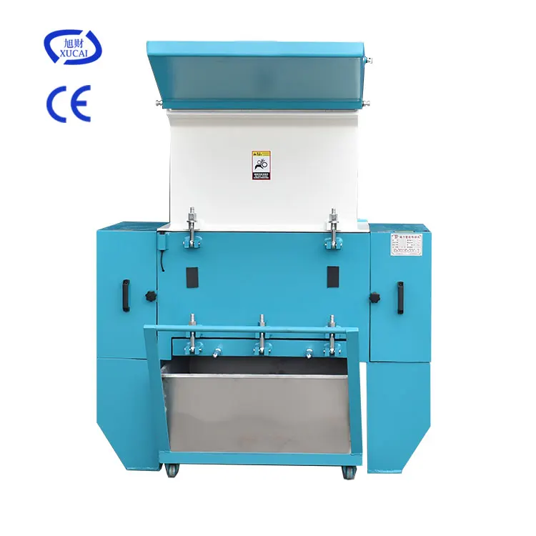 CE approved plastic hdpe shredder machine recycling waste rubber tyre crusher