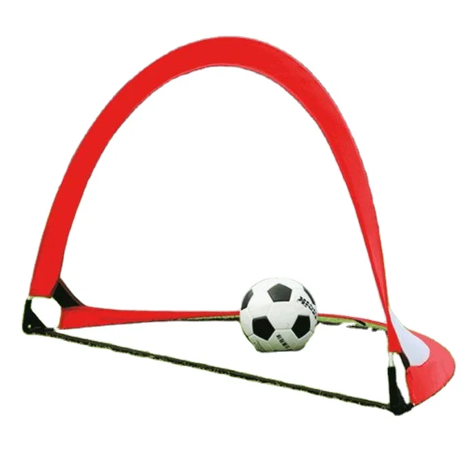 Mini Portable Foldable Pop up Kid Football Target Net Soccer Goal Set Updated Version Folding for Kids