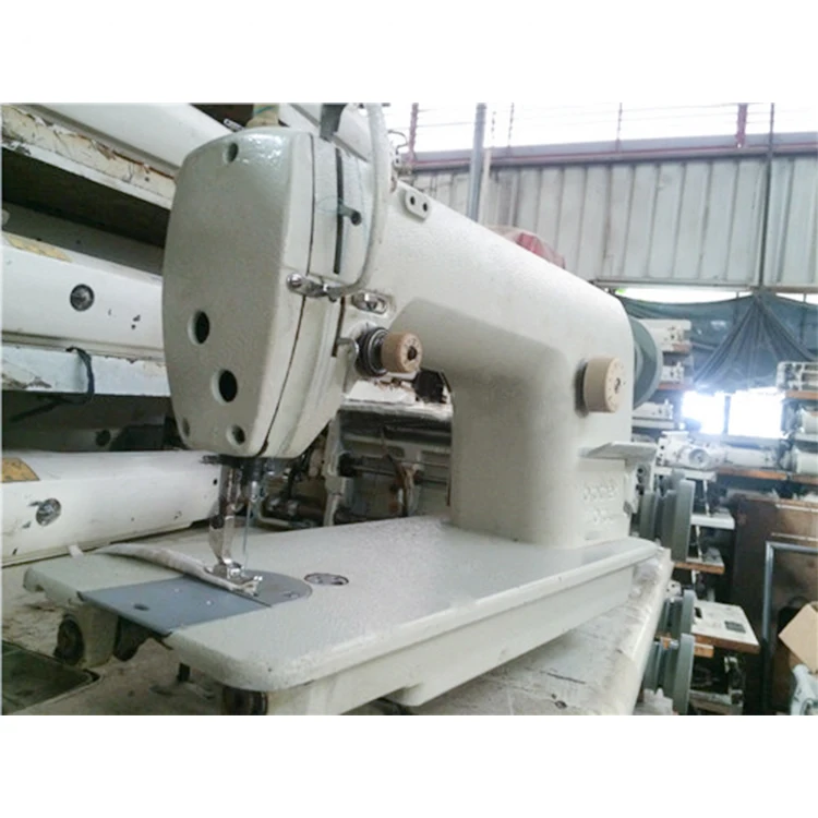 used second hand prices industrial sewing machine single needle lock patch curtain price sewing machine for sale