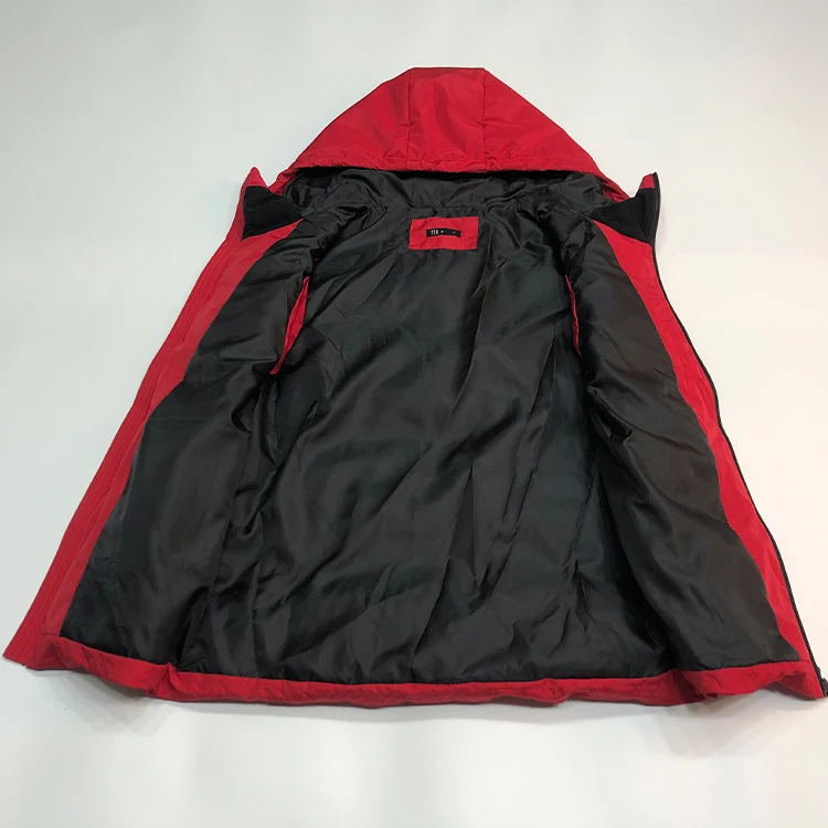 
Customize 230g polyester red warm padded sleeveless winter down vest men lightweight down vest 