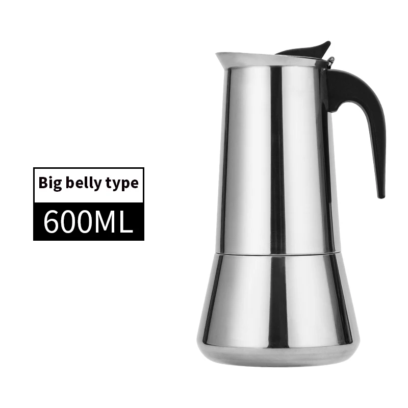 Hot Sale Professional 450Ml Stainless Steel Espresso Coffee Maker