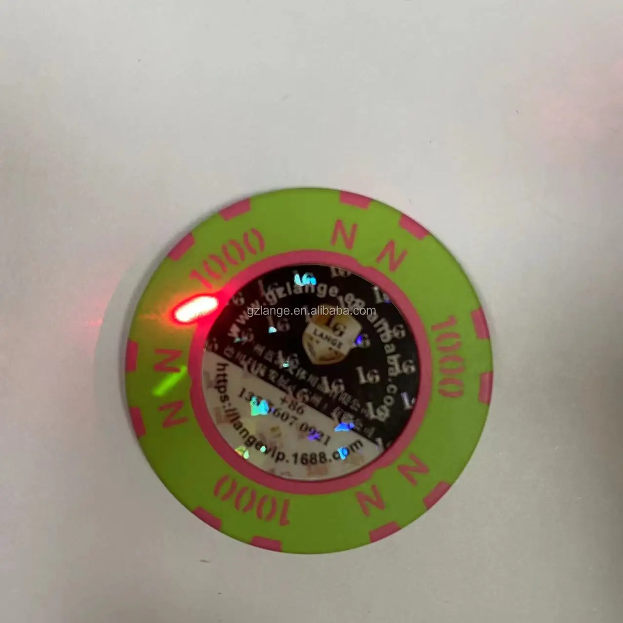 Baccarat Poker Chips 45mm Casino Chips Value Custom RFID Poker Chips