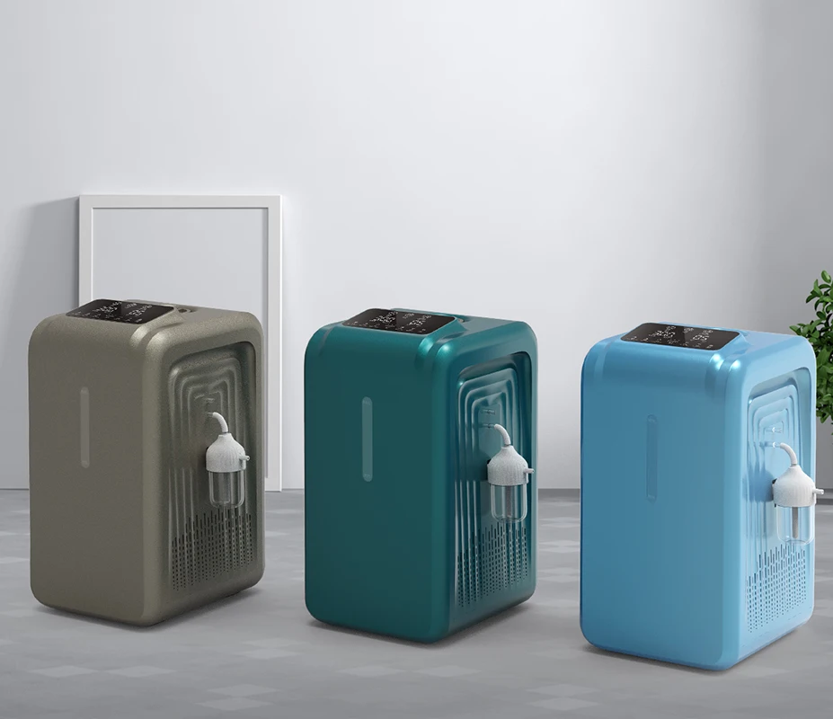Recommend 2001ppb 5000ppb Automatic Temperature Control Portable Water Electrolytic Oxygen Hydrogen Generator Inhaler