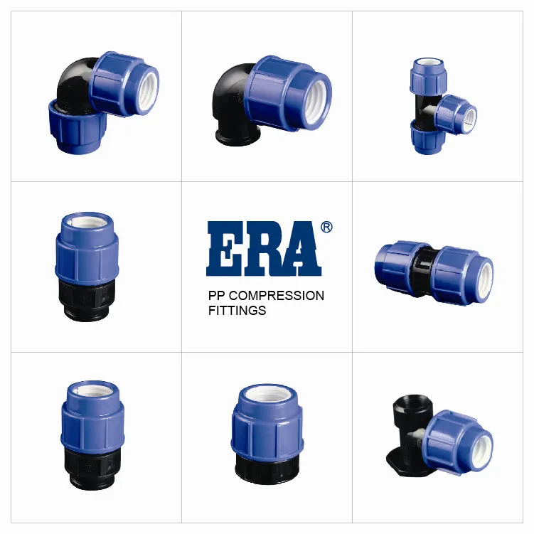 PP Compression Fittings Valves and Filters BSPT AND NPT Thread Transfer Socket