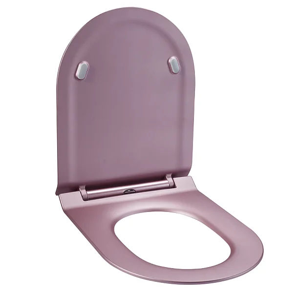 Wall-hung  toilet seat hinge sets Standard D shape Slimline  uf toilet seat