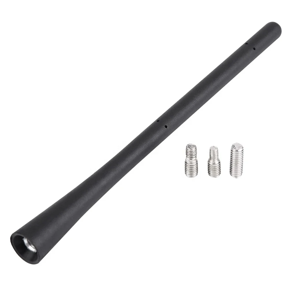Universal 7 Inch Antennes voor motorvoertuigen Car Antenna Mast Whip FM AM Radio Roof Enhanced Signal With Screws