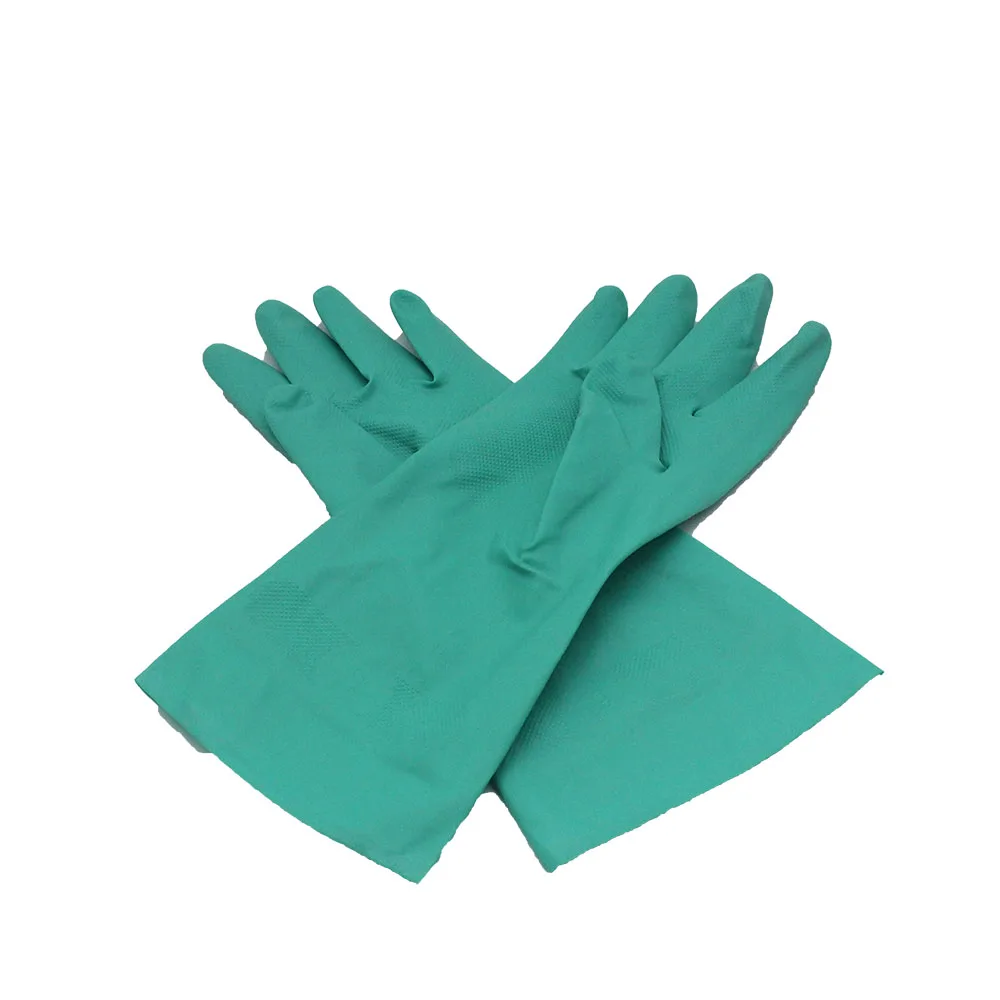 Industrial Heavy Duty  Nitrile Gloves for Certified Cleaning - Robust industrial nitrile gloves for certified cleaning tasks.