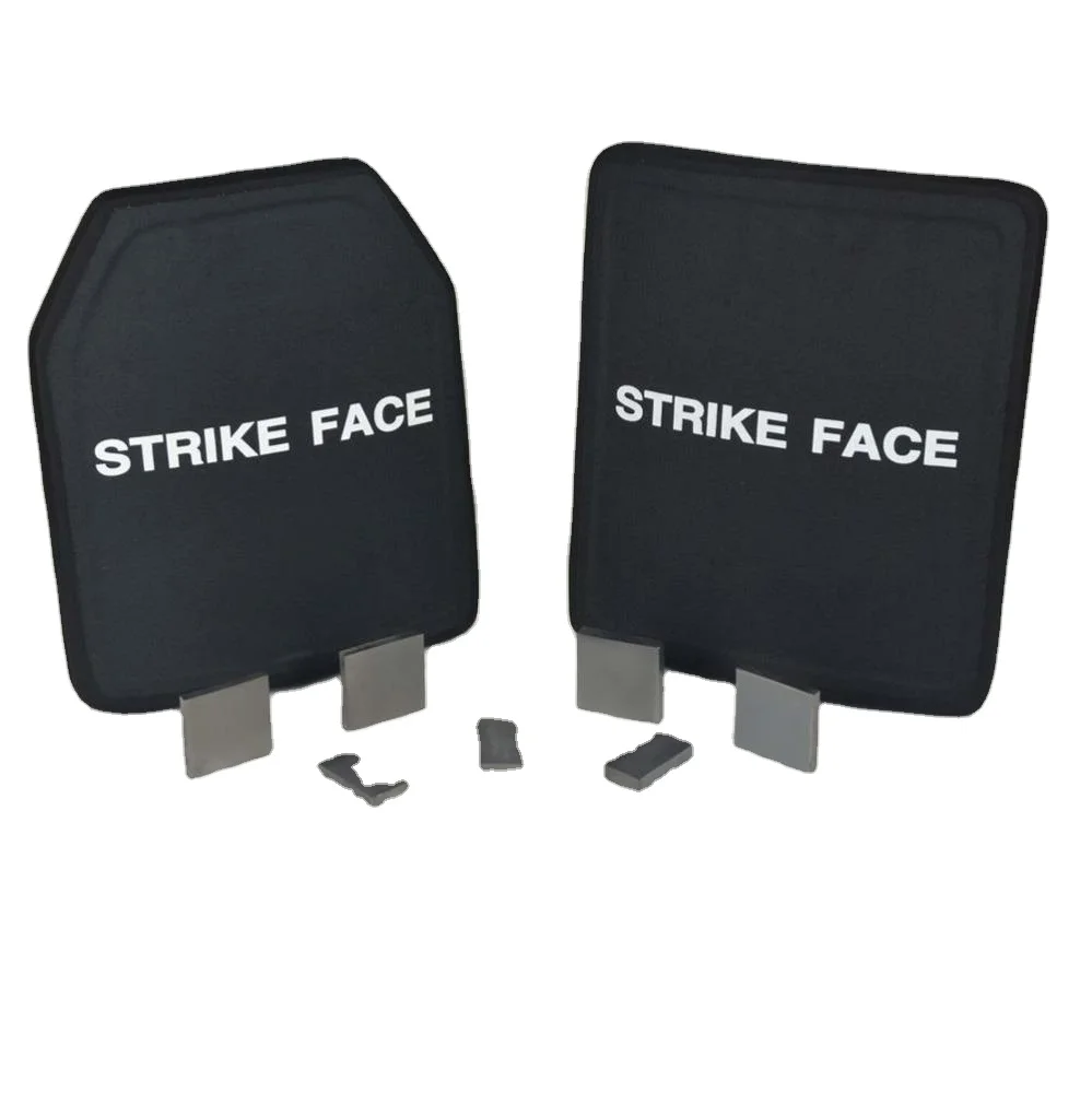 10*12 INCH Lightweight Tactical Ceramic Plate Alumina+PE hard Plate Tactical Vest insert  Hard Armor Plate for sale