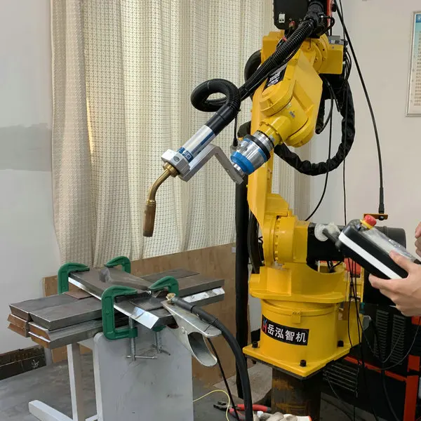 
High Effective Wire Mesh Frame Sliding Block Industrial Robots Welding Machine System 