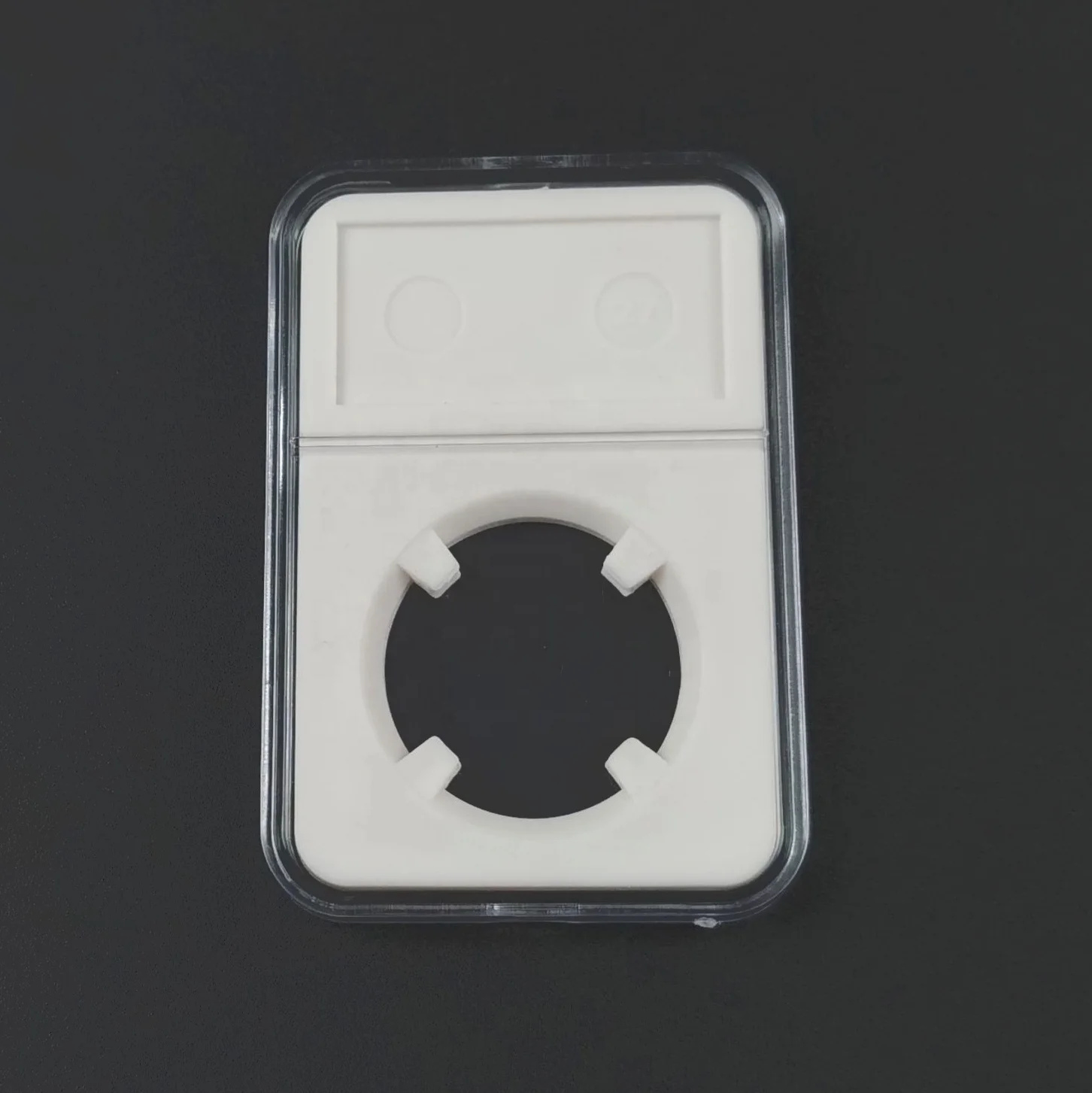 Acrylic PC PS TPU TPE Coin Slab Holders PCCB for Grade NGC PCGS Display Storage Case Protector Box Ultrasonic Acrylic box