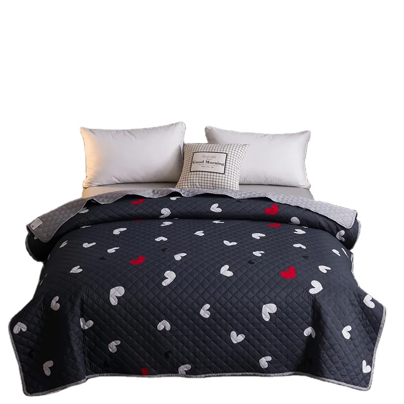 Элегантное Европейское одеяло с принтом односпальное двуспальное покрывало из