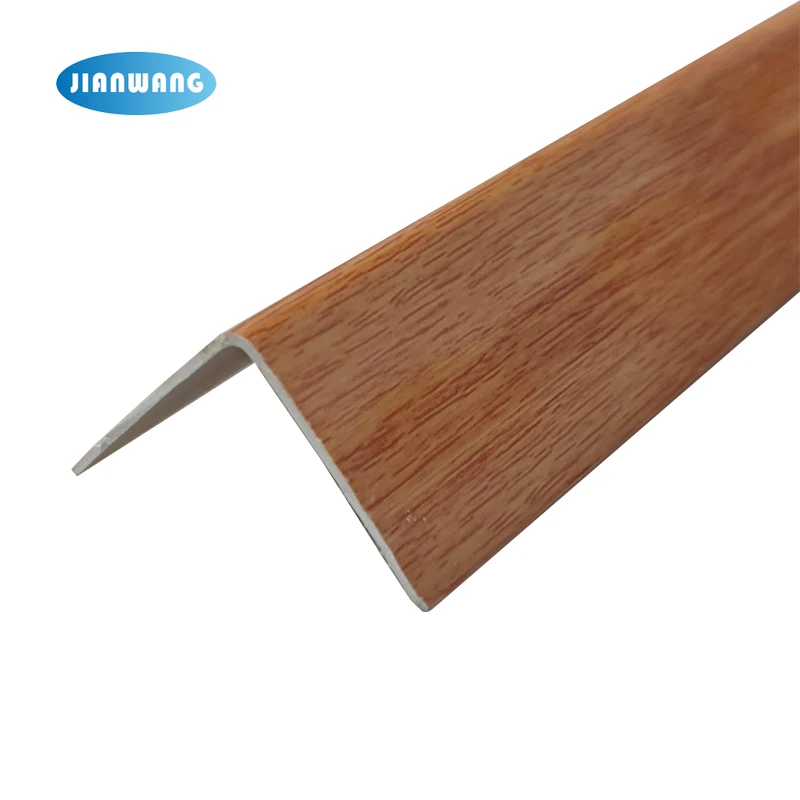 High Quality Round Edge L Shape Pvc Tile Trim Angle for Edge Tile Border Trim Marble Wall Corner Trim