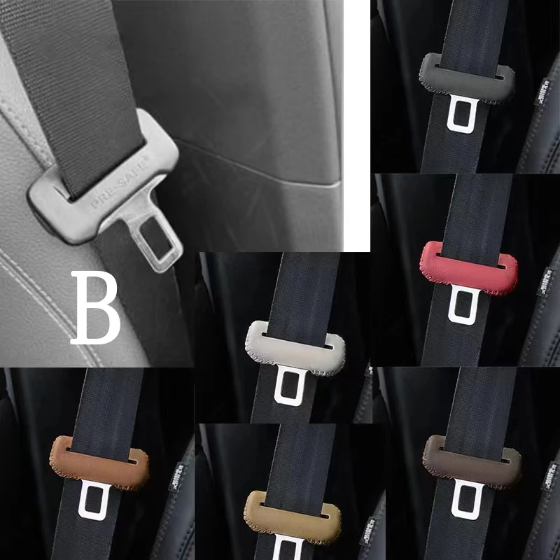 Car seat belt insert protective cover, suede seat safety buckle buckle, anti scratch and anti wear decorative products