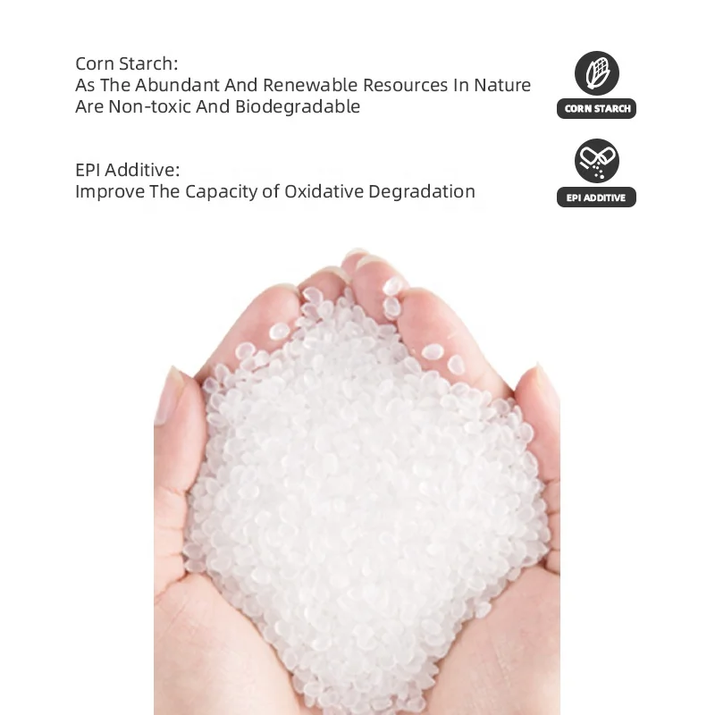 Value Big Pack Corn Starch EPI Additive Material 100% Eco Friendly Biodegradable Pet Dog Waste Poop Bag