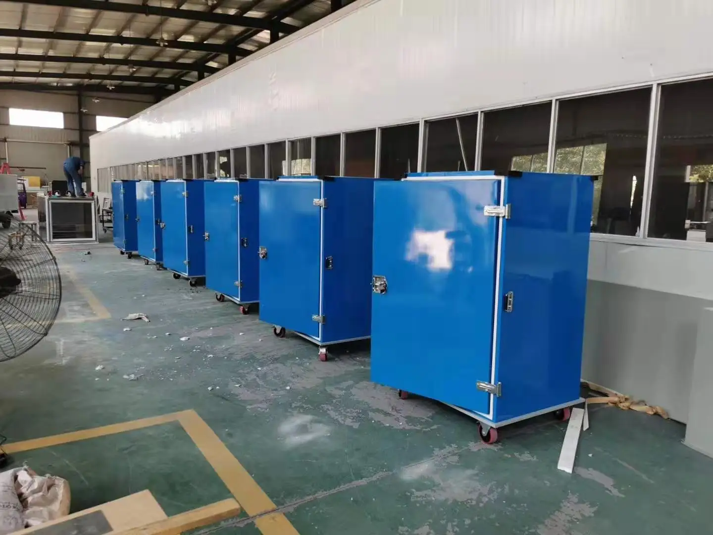 DC Meat/Vegetable/Fish/Food Cold Storage Mobile Freezer Cold Chain Box for Pickup Truck/ Refrigerated Tricycle