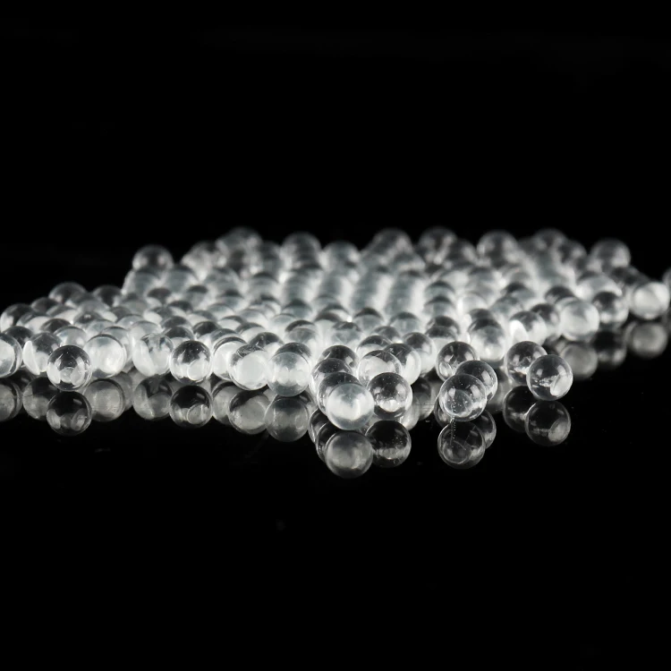 Factory for selling directly 4mm smooth clear solid glass balls