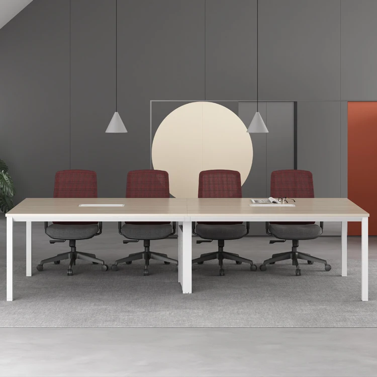 office furniture meeting table white office desk commercial conference table
