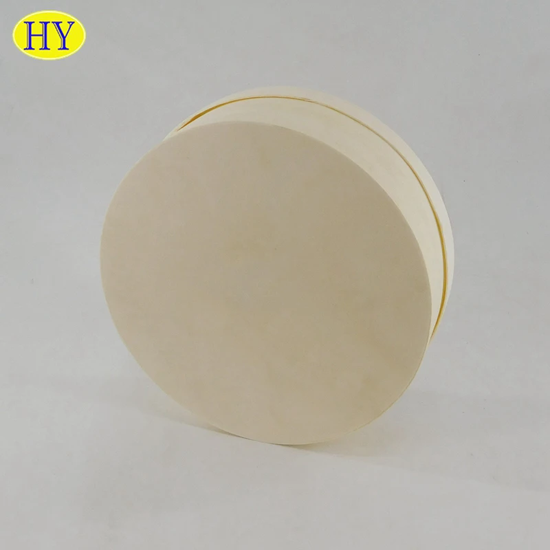 
Customized Cheap Round Wooden Balsa Cheese Gift Box Candy Fruit Lunch Bento Box Wooden Packaging Box 