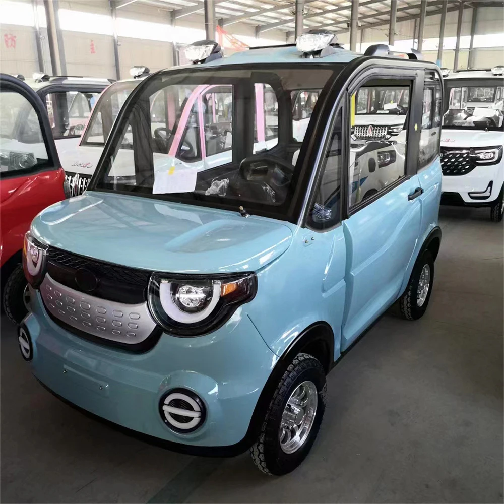 2022 new 64v small fully enclosed electric four wheeler new cars electric family electric car for adults drive new cars