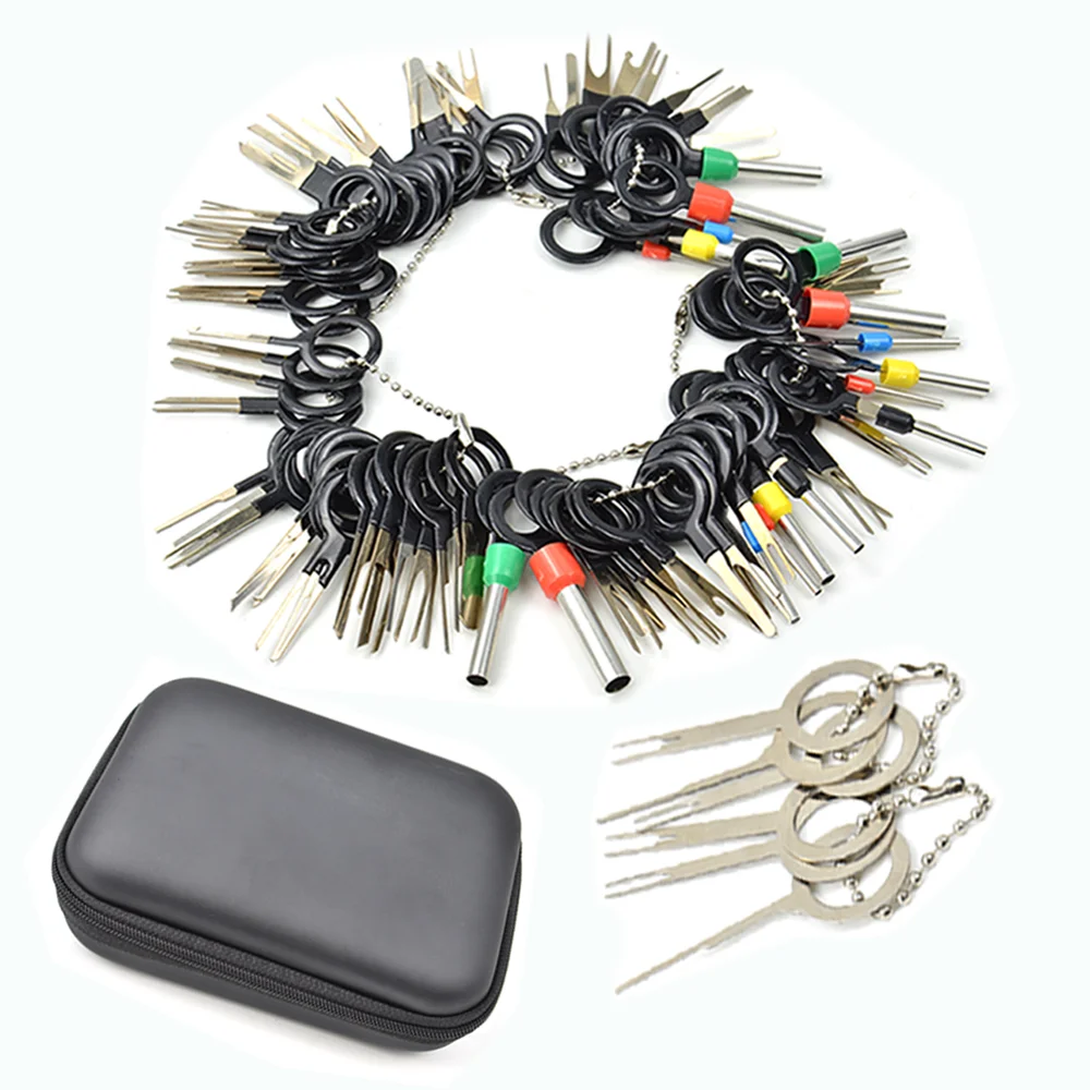 New Arrival 100/109/119pcs in Bag Car Terminal Removal Tool Puller Auto Set Motorist Kit Automotive Repair Tool Pin Extractor