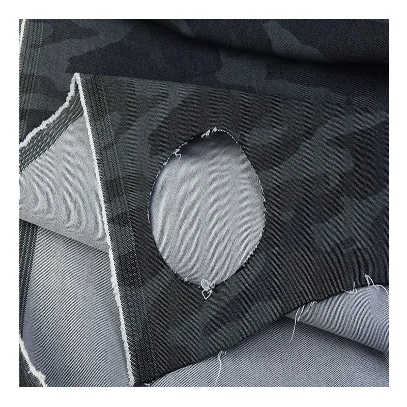 Cotton polyester stretch fabric camouflage print fabric fashion  clothing fabric