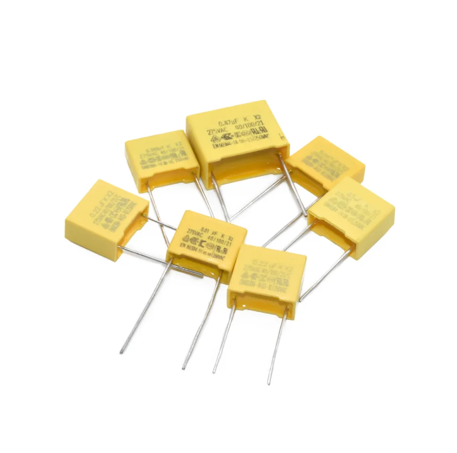 X2 correction capacitance 0.47UF 0.1uf/0.22/0.33/0.68/1UF Safety capacitance 104 275V