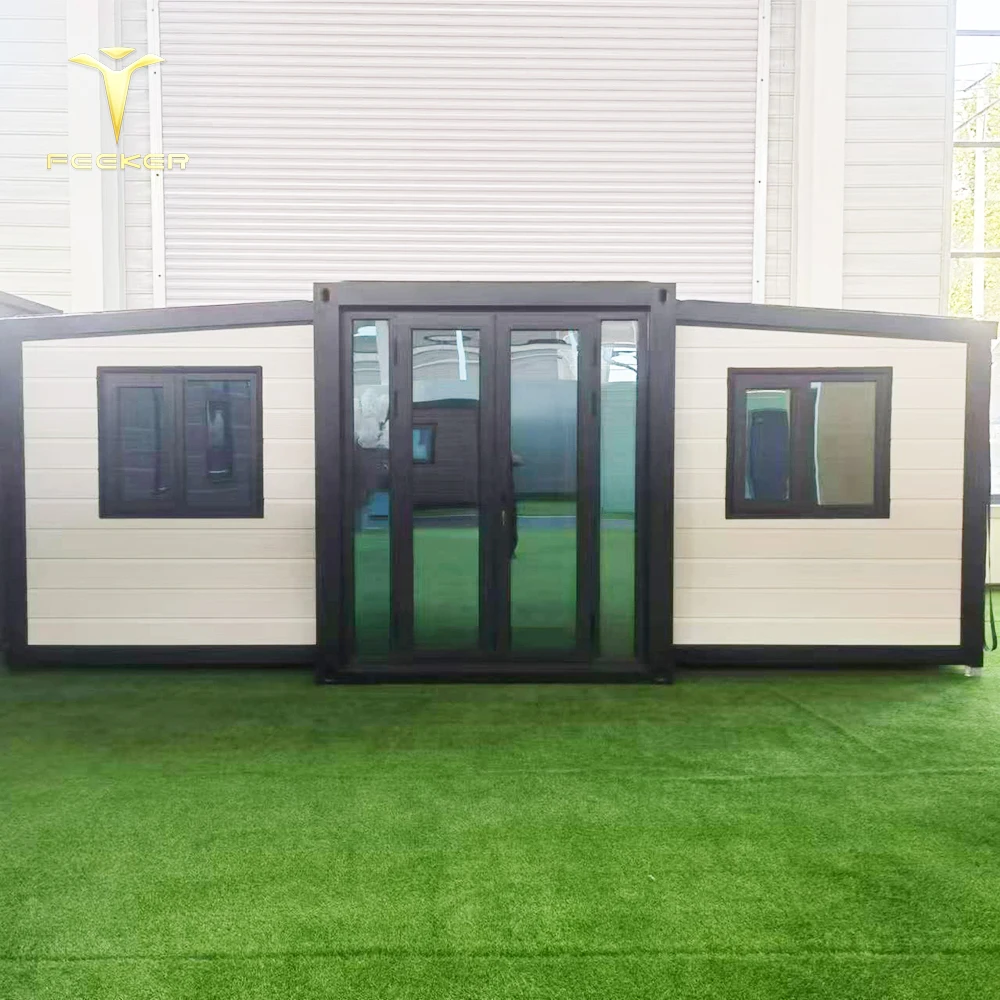 Tiny Prefab Living House Interlock Brick Solar Kit Container Fabrication