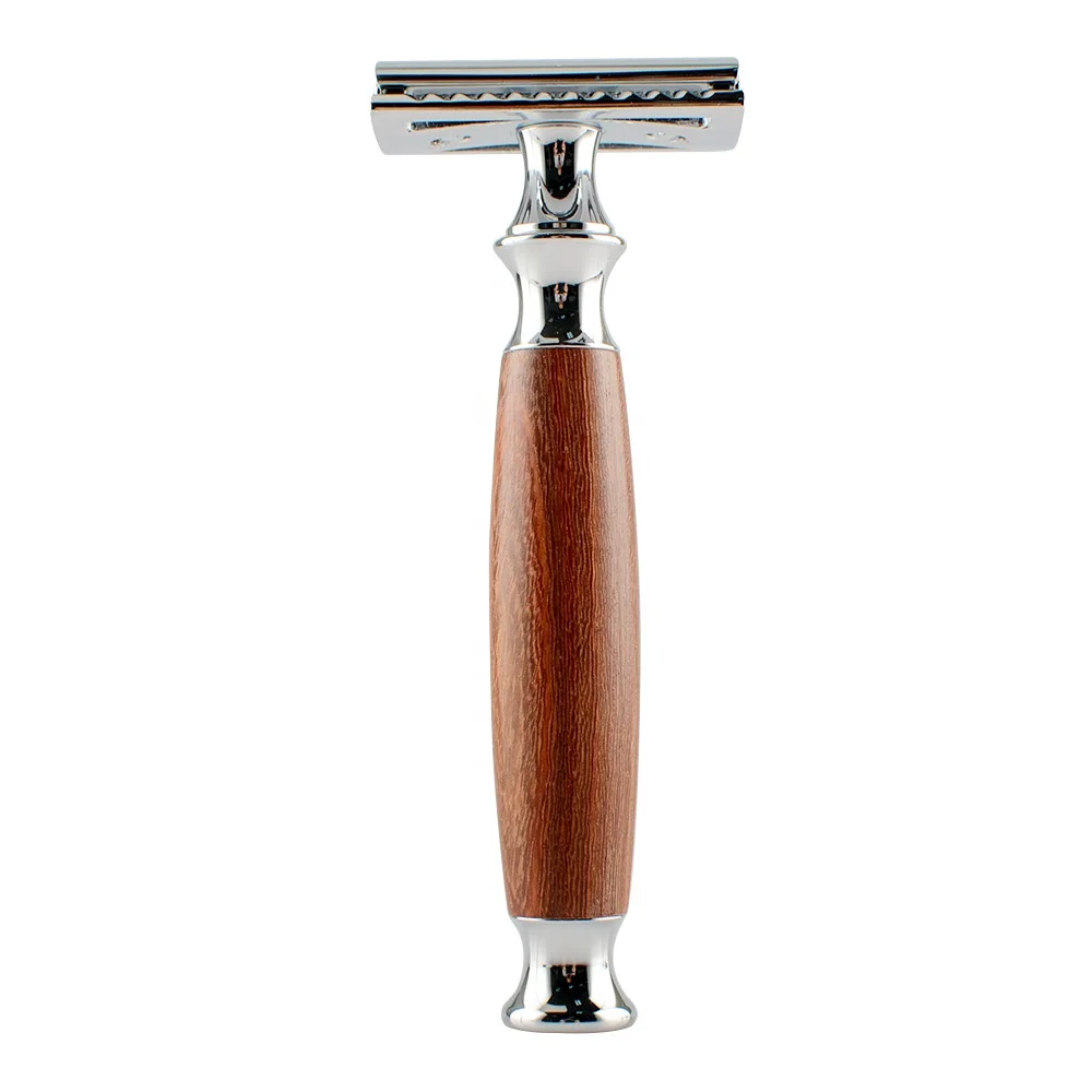 Private Label Razor Brands Best Golden Shaving Razor Set for Wet Shaving