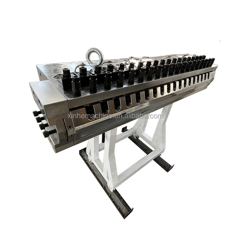 PLC Plastic PVC marble building materials wall panel mold extrusion molding machine