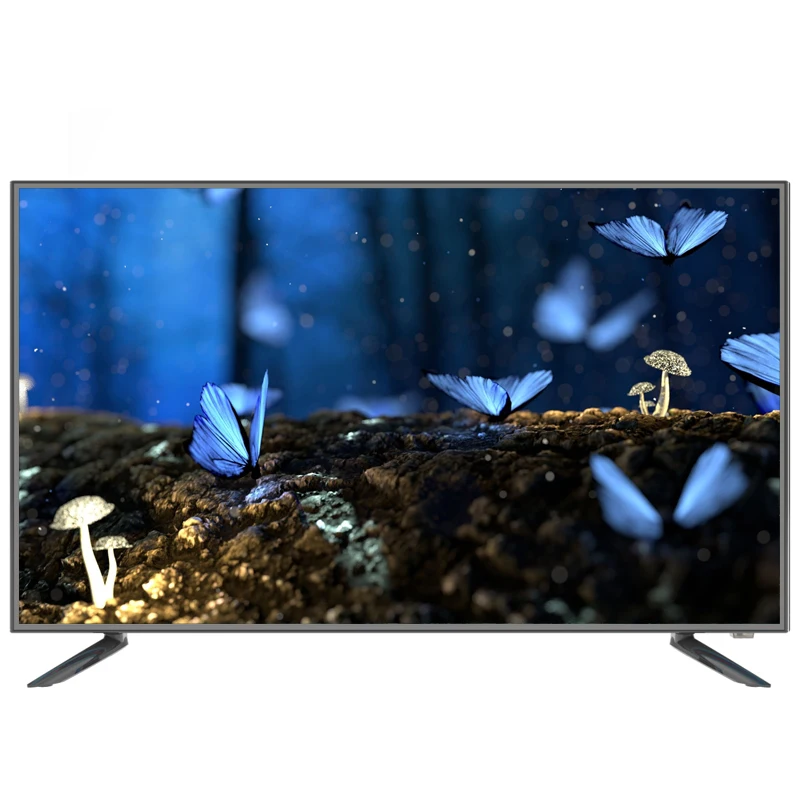 75-дюймовый тонкий LED 4K Большой Телевизор Smart TV, 55 58 60 70 75 дюймов Китай Безопасность LED 4K HDR Smart TVOEM factory