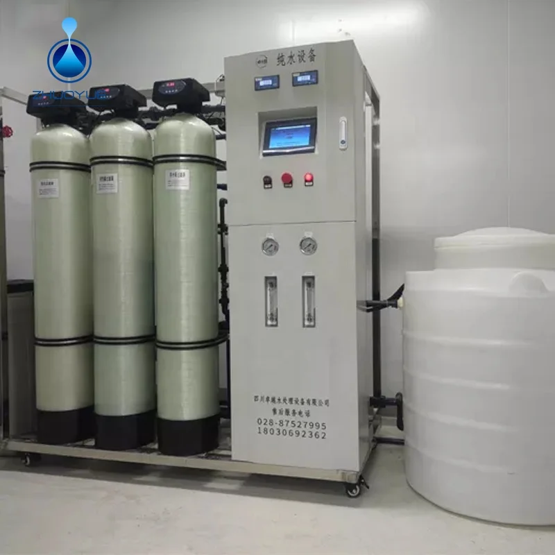 New Design China 250lph Hospital Medical CE SS RO Reverse Osmosis Deionized Water Treatment System Plant Price