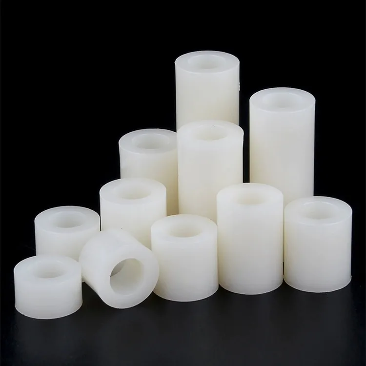 White Nylon round Washer & Standoff PCB Spacer Fastener