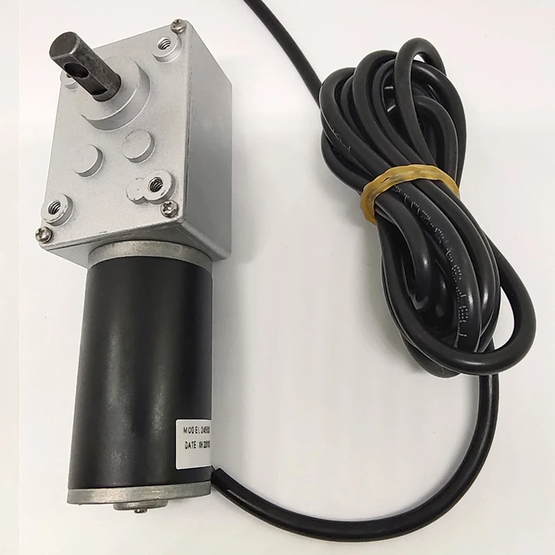 12v dc motor 24v with shaft screw thread 15mm vending machine gear motor Encoder customized Micro Worm Gear Motor