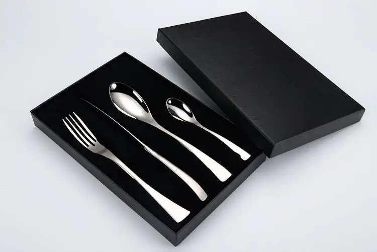 
KAYA Mirror Polish Full Stainless Steel Silver Cutlery Set 