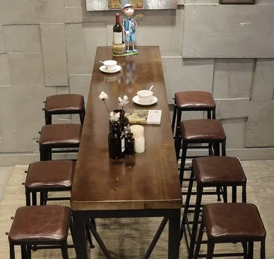 Modern fashion bar table chairs cpmbination cafe table chairs for sale