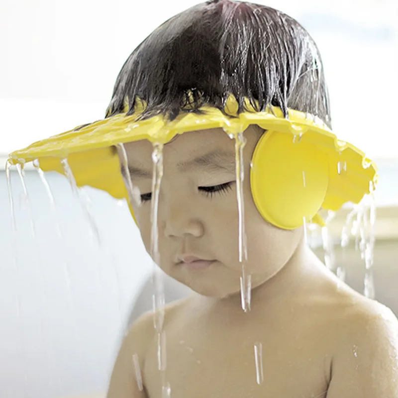 cheap Kids bath hat Shampoo Shower Hat eva form baby shower caps