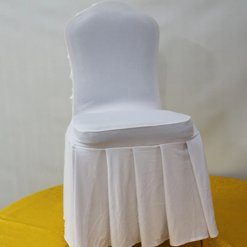 Wedding Banquet Ceremony All Inclusive Dustproof Chair Cover Hotel Party Elastic Rose Chair Cover Wholesale