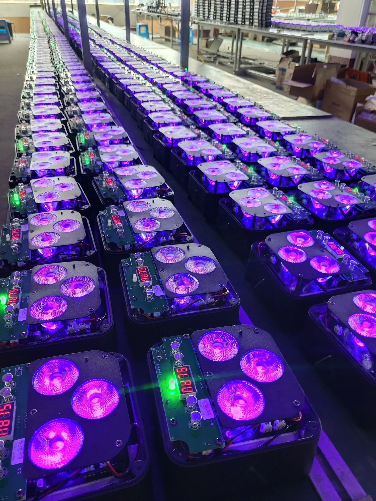 Waterproof Wireless DMX 3x10W RGBWA UV Battery Powered LED Mini Par Can light