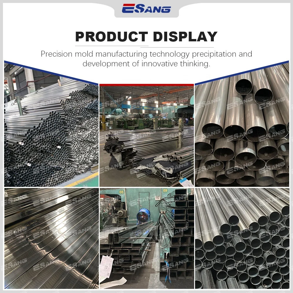 ESANG ASTM AISI 201 304 304L 316 316L SS круглая квадратная труба пищевая сварочная из нержавеющей