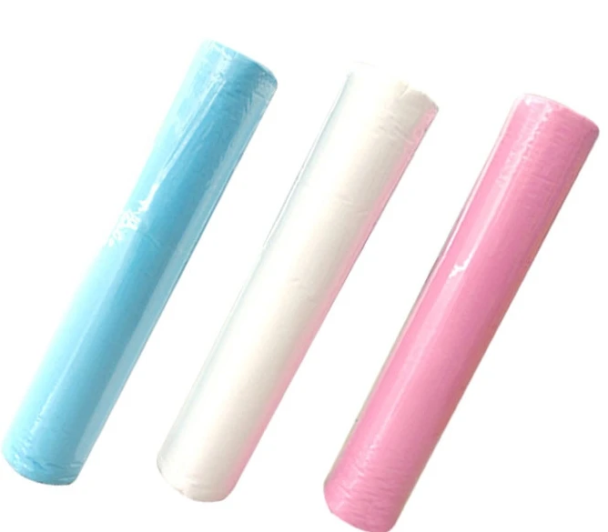 Wholesale Price Friendly Eco-friendly Disposable bed sheet non woven bed sheet roll for SAP beauty salon stretcher massage chair
