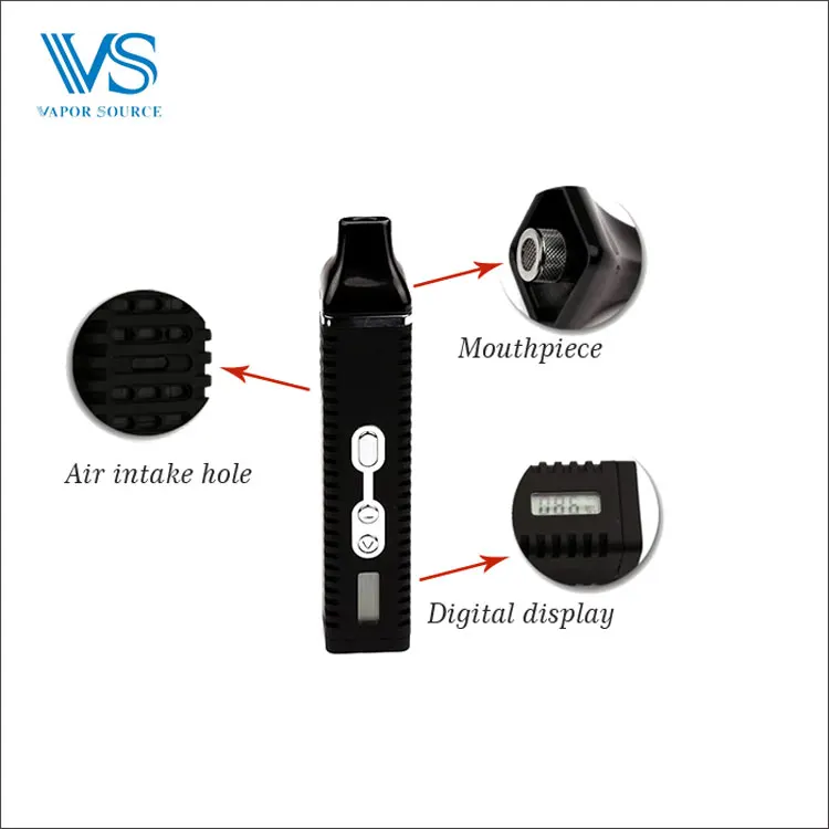 
2021 classic dry herb vaporizer hebe Titan 2 portable vaporizer pen with accurate temperature control OEM vape pen 