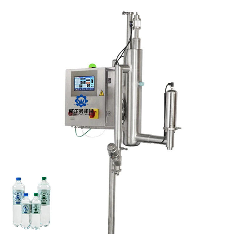 High performance  Pure Mineral Water Production PET Bottle Automatic Electric High Speed   Liquid nitrogen dosing machine