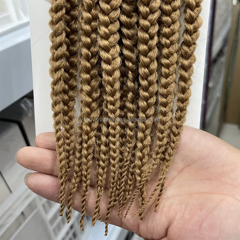 Viivian hair Wholesale12 INCHES 15 Strands 2X Box Braids jumbo Crochet Hair Extensions Senegalese Twist Crochet Braiding Hair Ex