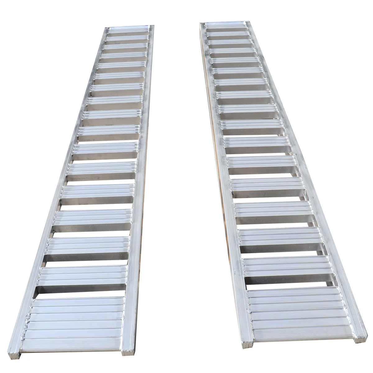 Aluminum Ladder with Wheelchair Ramp Motorcycle Ramp Aluminum Pallet loading ramps for vehicles vans cars
