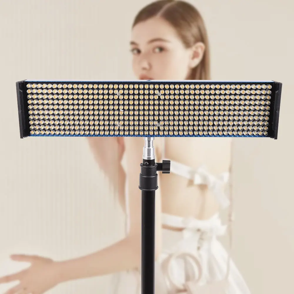 Новинка осветительный прибор для фотосъемки с регулируемой яркостью 24 Вт со штативом