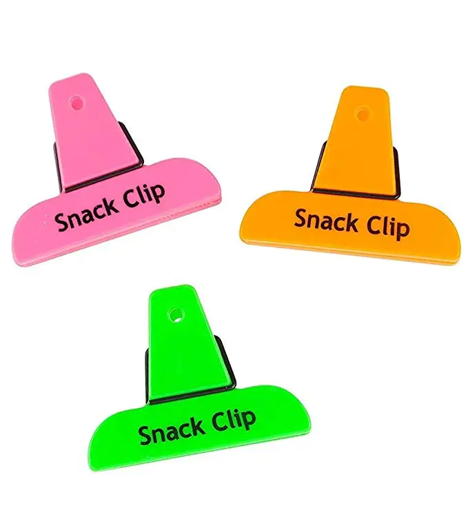 Waterproof Food Seal Seep Block Plastic food bag sealing clip for Kitchen