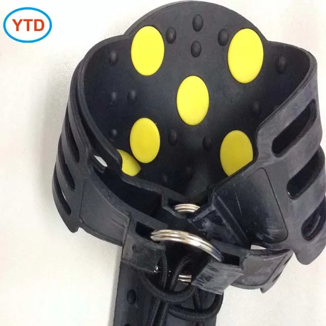 Противоскользящие резиновые тапочки из вольфрамовой стали носки шипы Ледяные Шипы и ремень для обуви свободный носок зима Лето Верхняя стелька