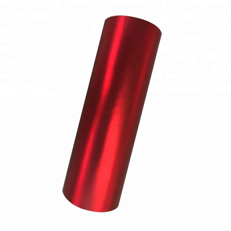 Manufacturer BOPP  Iridescent Rainbow Metalized Thermal Laminating Film  For Packaging Material