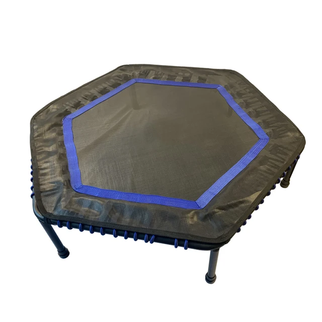 
Hexagon Mini Trampoline with Bungee Cord for Kids 