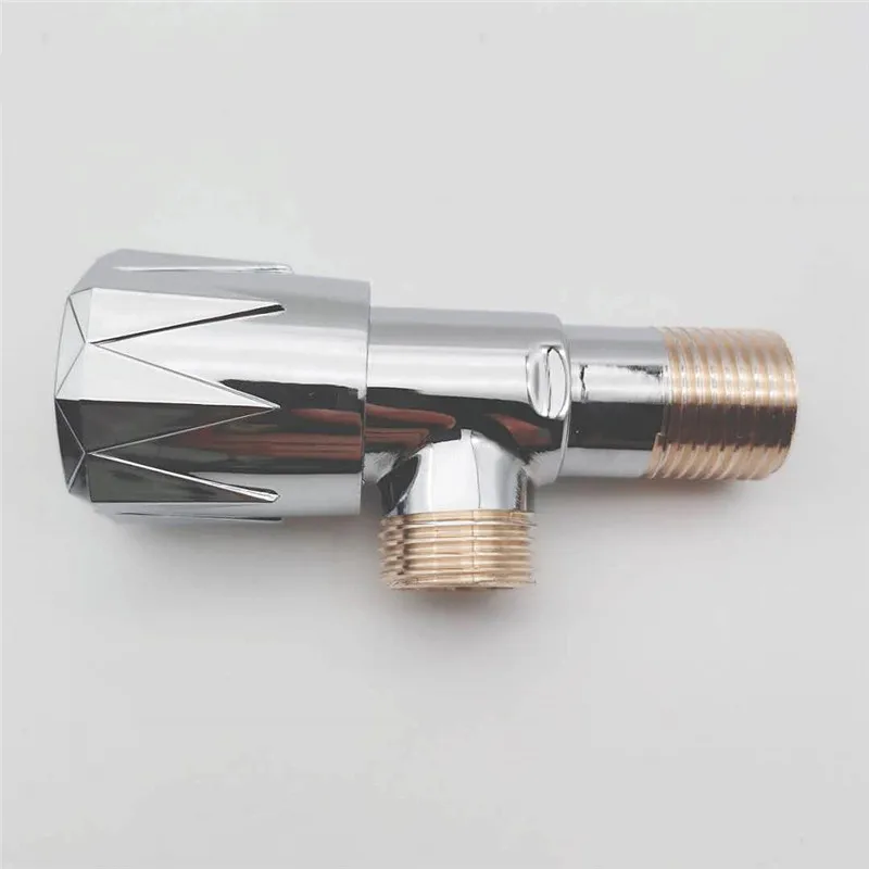 Factory Made High Quality Forged Copper Rod Copper Core Brass Angle Valve All Copper Faucet Accessories Angle Valve Brass